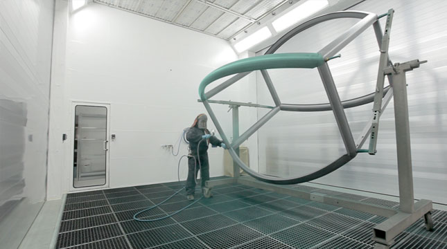 Spray Booth with Dry Separation